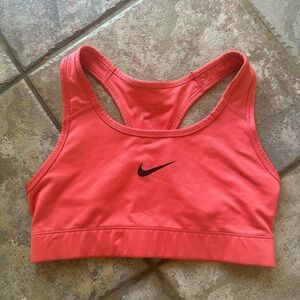 Nike Vibrant Coral Sports Bra